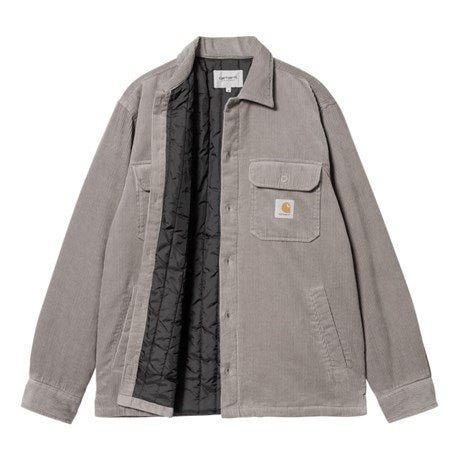 Whitsome Cord Shirt / Jacket Misty Grey - Merchant Menswear