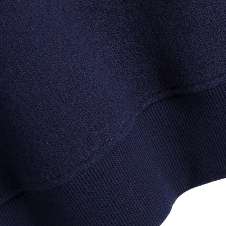 YMC Almost Grown Textured Sweat Navy - Merchant Menswear