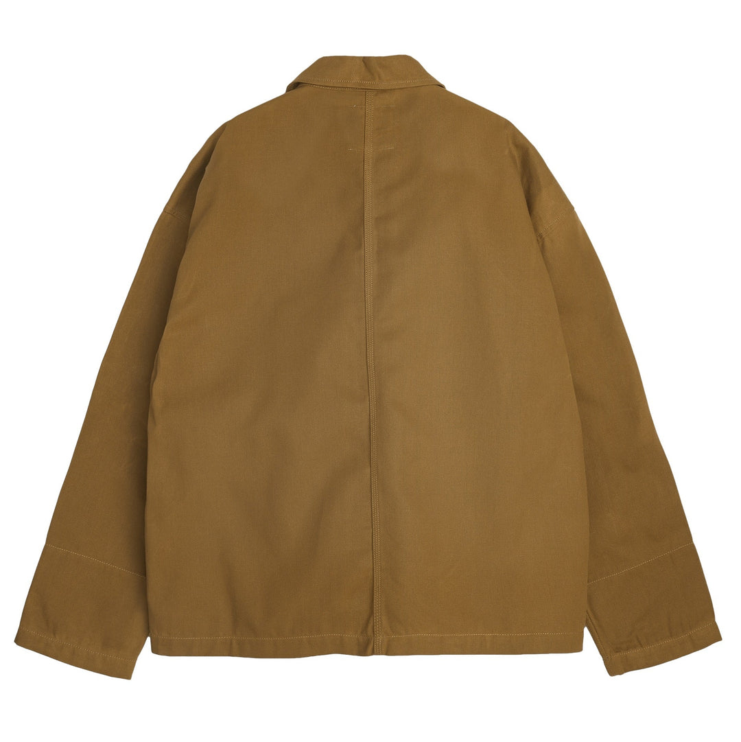 YMC George Hybrid Cotton Canvas Jacket Tan - Merchant Menswear