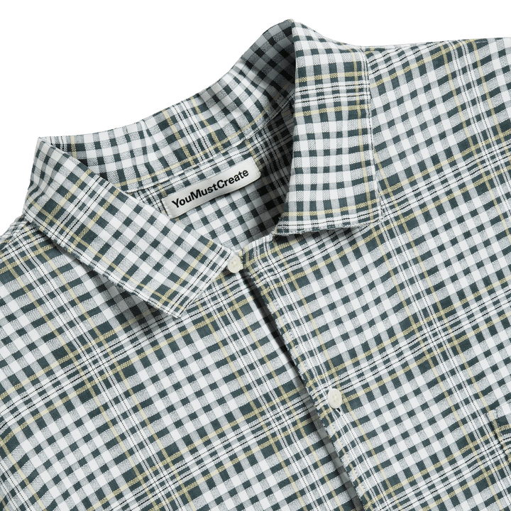 YMC Malick Sheer Cotton Check Shirt Multi - Merchant Menswear