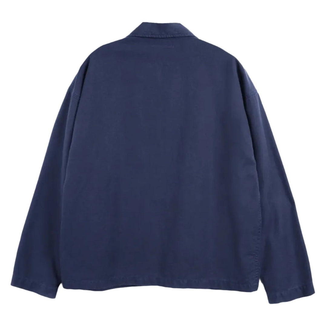YMC PJ Jacket Tencel Micro Canvas Navy - Merchant Menswear