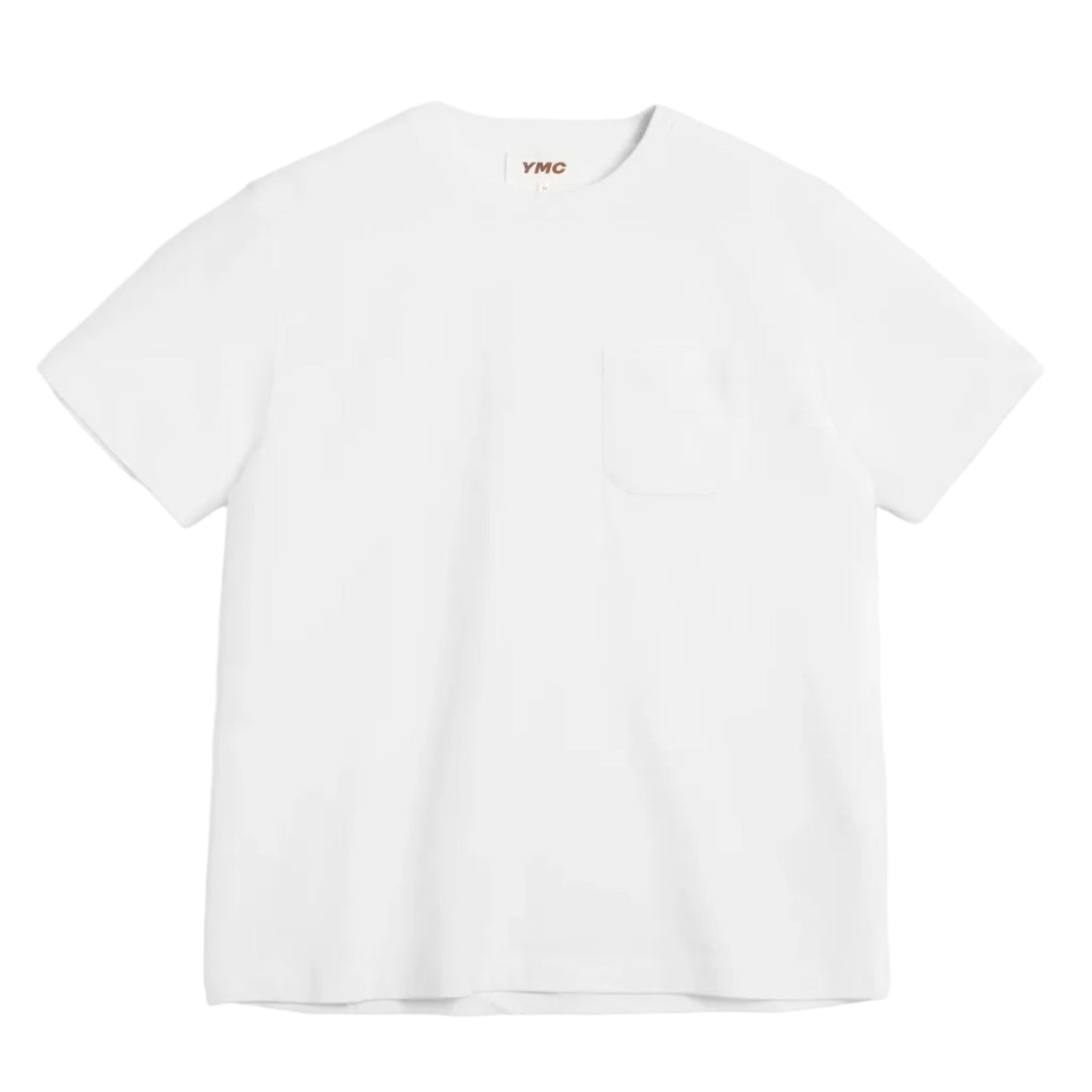YMC Wild Ones T-Shirt White - Merchant Menswear