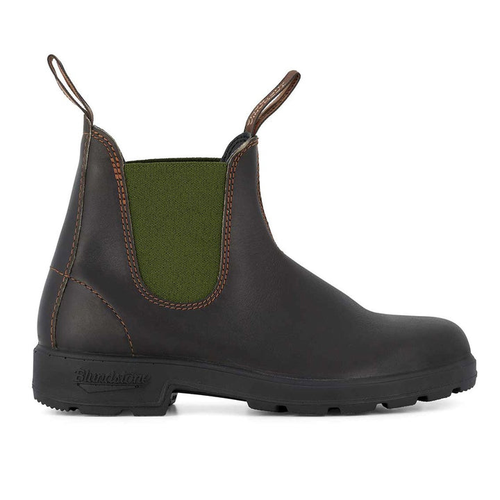Blundstone 519  Stout Brown Olive Side View Image