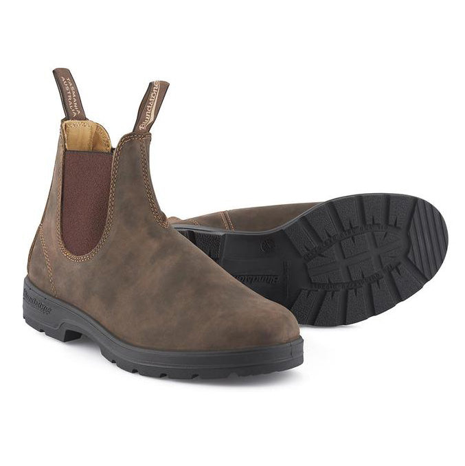 Blundstone 585 Rustic Brown Boot Sole View.