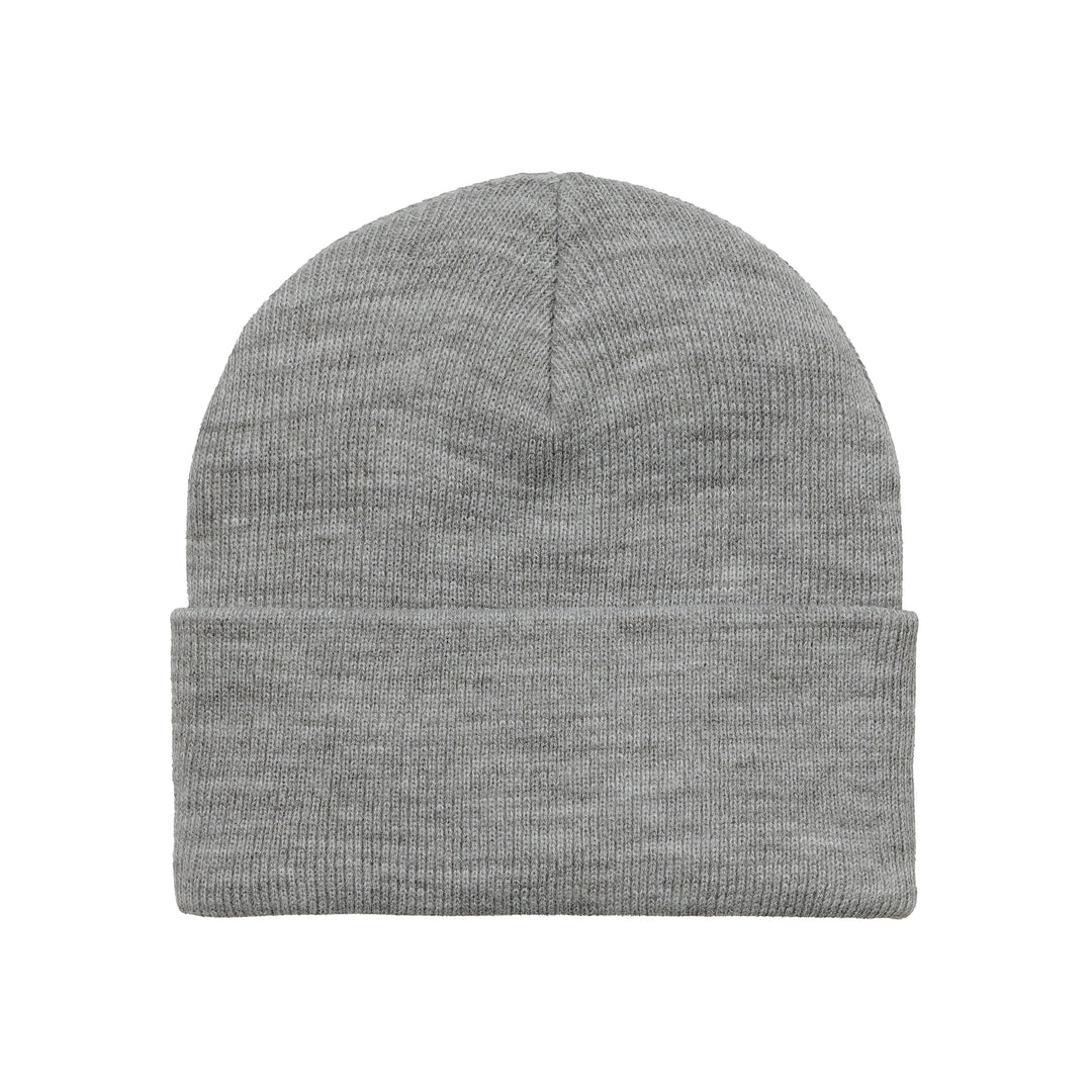 Carhartt WIP Chase Beanie Hat Grey Heather Back View