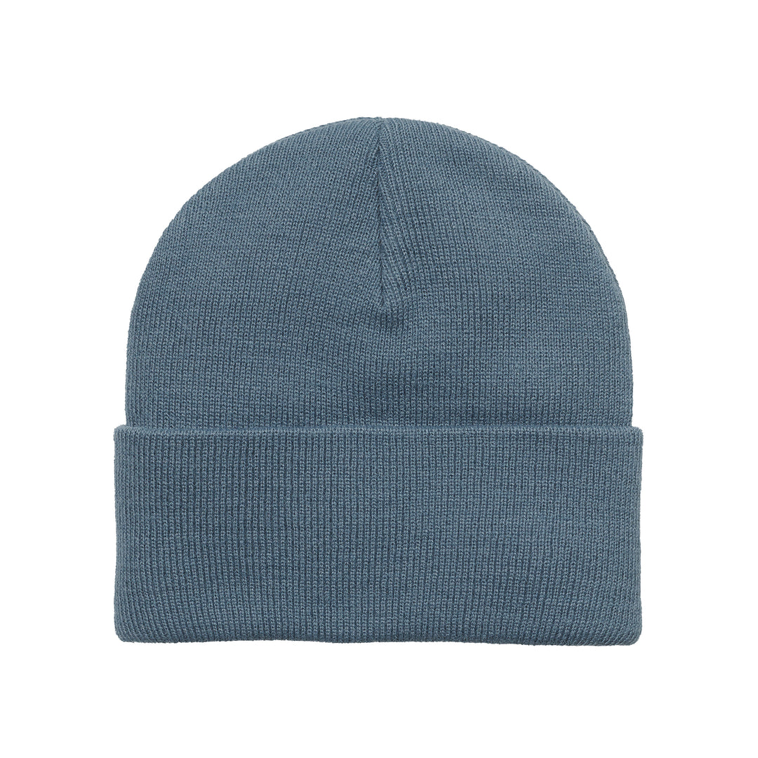 Carhartt WIP Chase Beanie Storm Blue Gold Back Image