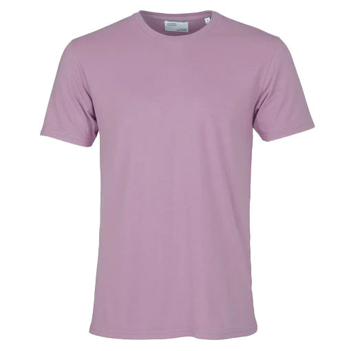 Colorful Standard Organic Tee Pearly Purple Pearly Front View Image