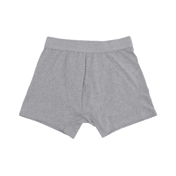 Colorful Standard Classic Organic Boxer Briefs Heather Grey Flat View