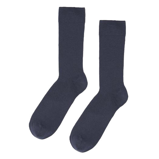 Colorful Standard Classic Organic Socks Navy Blue Main Image