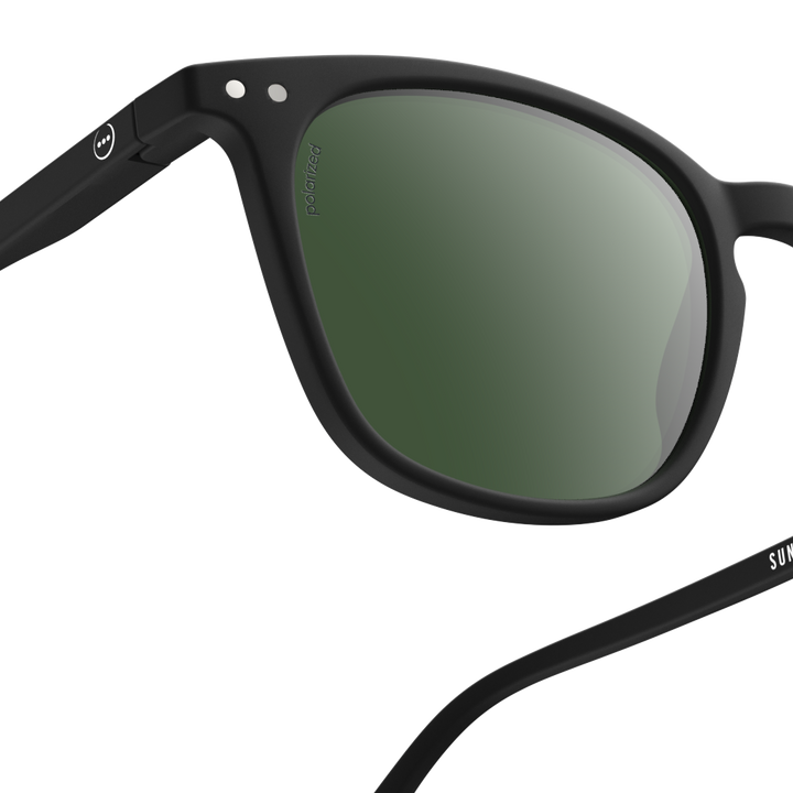Izipizi Sunglasses #E Polarized Black External Zoom