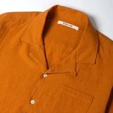 Kestin Crammond Shirt Survival Orange Collar Detail View