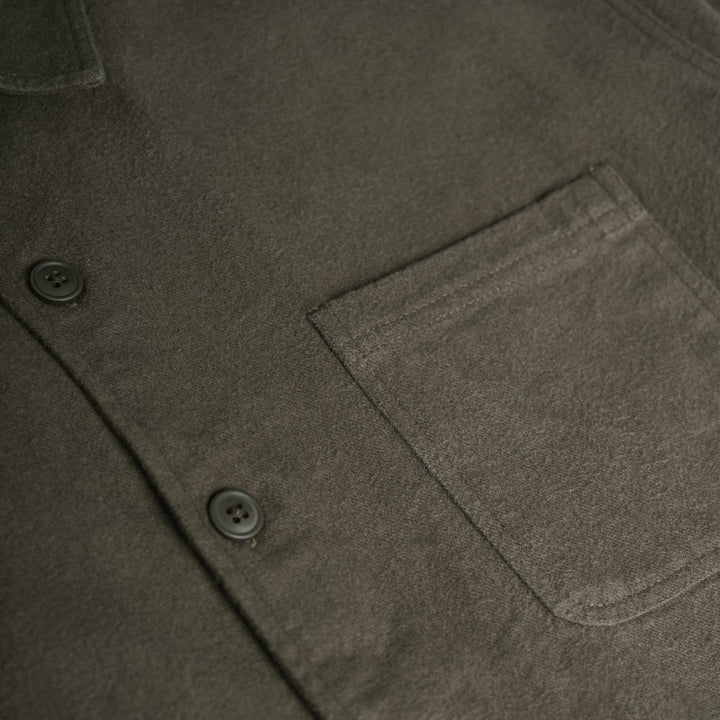 Kestin Ormiston Shirt Jacket Navy Detail View Image