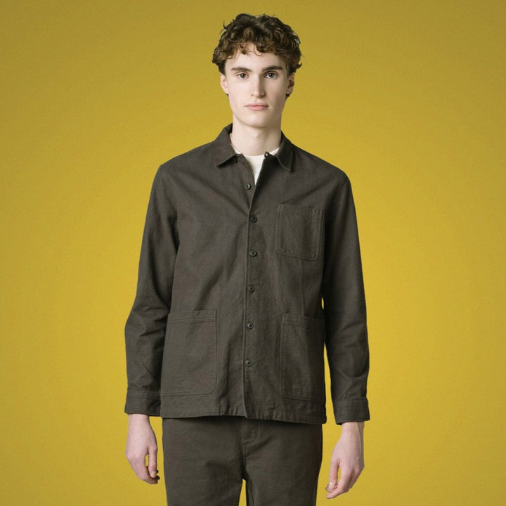 Kestin Ormiston Shirt Jacket Peat Model View Image