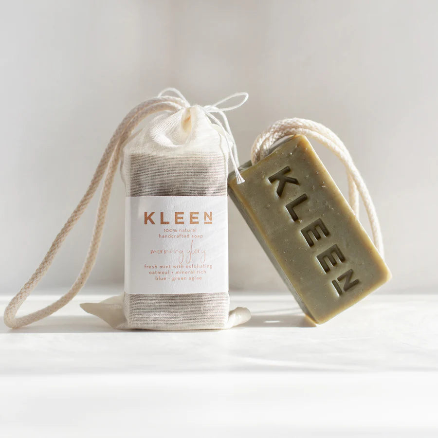 Kleensoaps Morning Glory Soap On A Rope Soap 