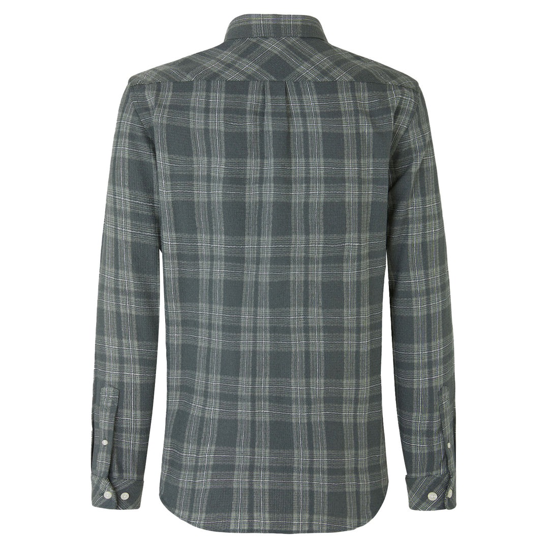 Samsoe Samsoe Liam NP Woven Check Shirt Urban Chic Back View Image