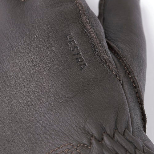 Deerskin Primaloft Glove Dark Brown Dark Brown - Merchant Menswear