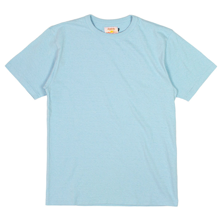 Haleiwa Tee Duck Egg Blue - Merchant Menswear