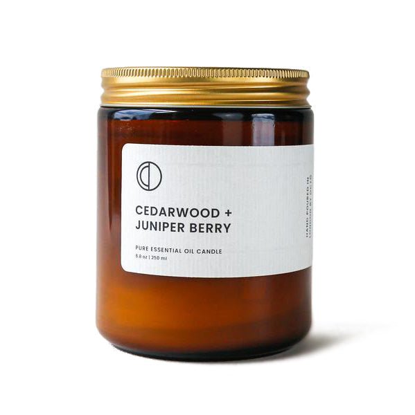 Octo Candles Cedarwood / Juniper Berry Candle 250ml - Merchant Menswear