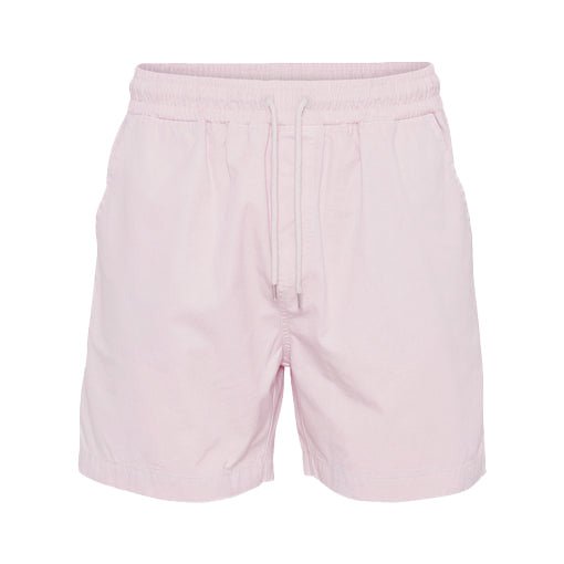 Organic Twill Shorts Faded Pink - Merchant Menswear