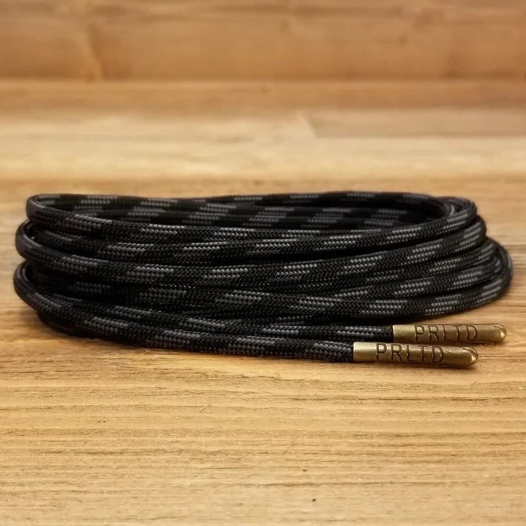 Paracord Laces Touch Of Grey 36" Length - Merchant Menswear